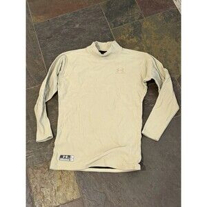 Under Armour Tactical Coldgear Active Womens XL Brown Mock Neck Pullover